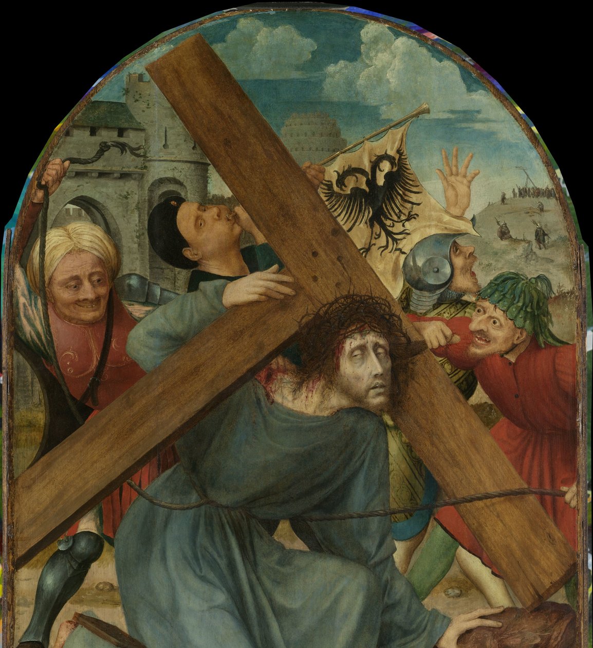Cristo Carregando a Cruz
O Transporte da Cruz de Quinten Massijs (I)