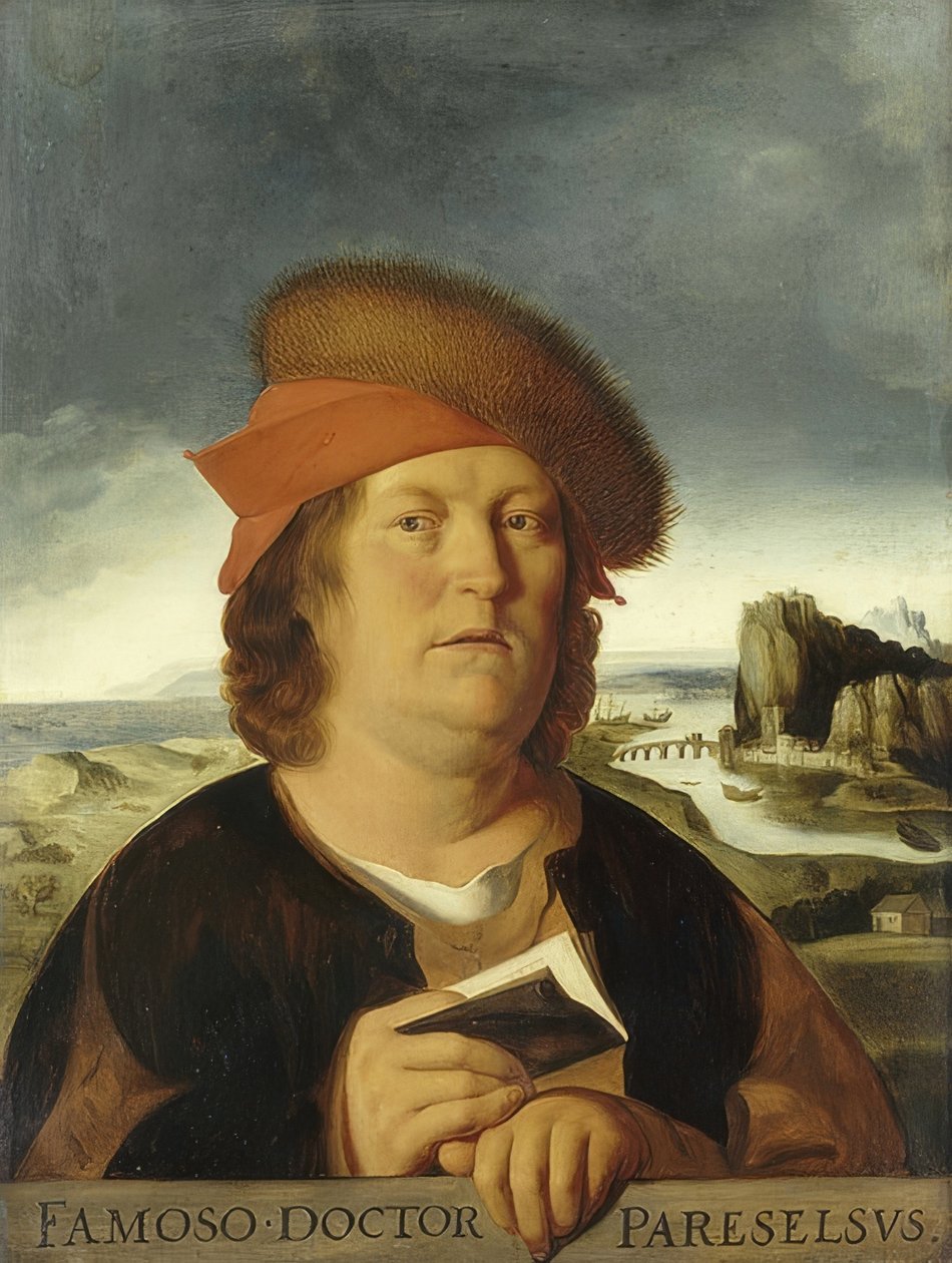 Retrato de Paracelso  de Quinten Massys