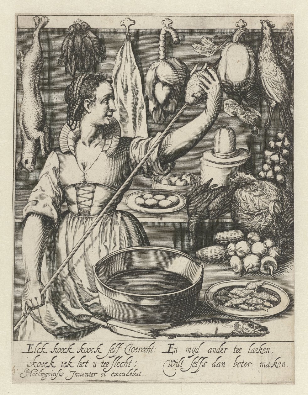 a empregada de cozinha de Quirin Boel (possibly)