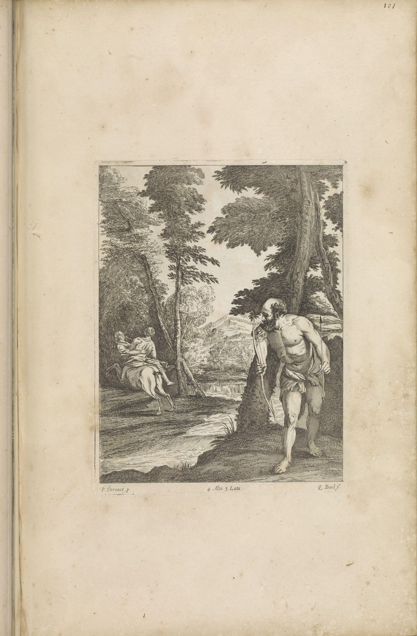 Sequestro de Deianira de Quirin Boel