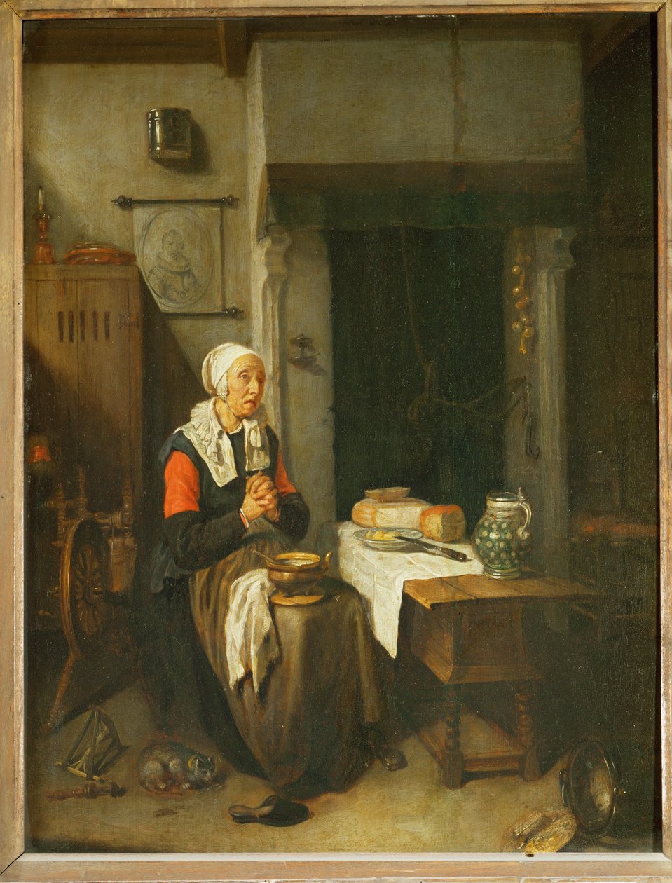 Dar graças ... de Quiringh Gerritsz. van Brekelenkam