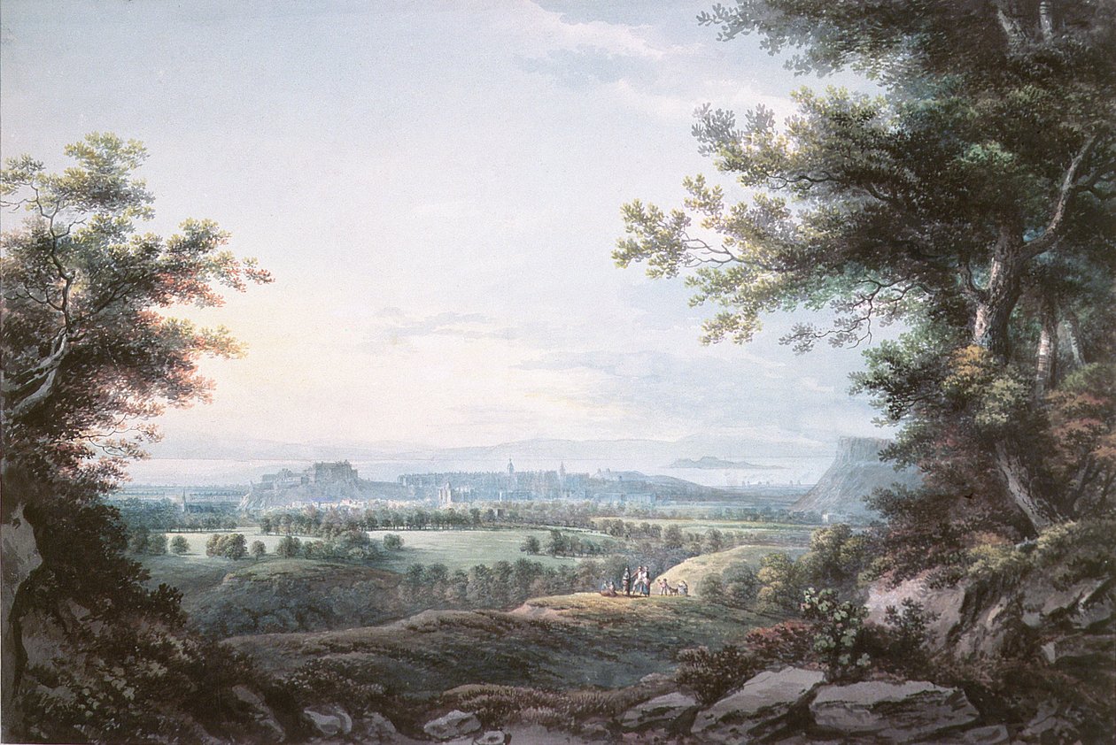 Edimburgo do Sul, século XVIII de R. Short