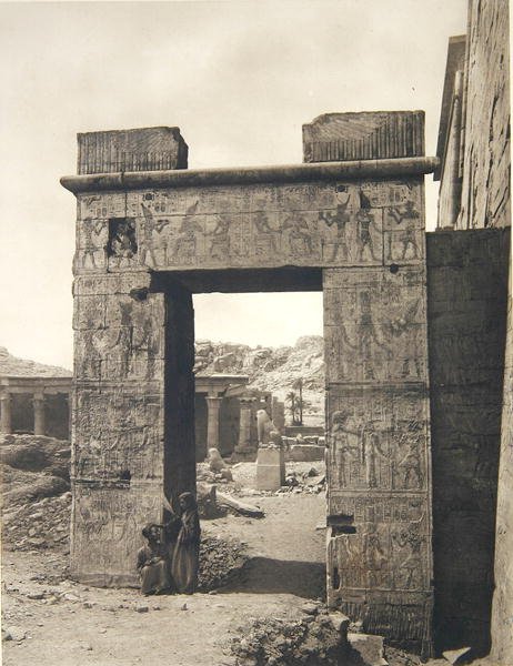 Templo de Ísis em Philae de R.M. Junghaendel