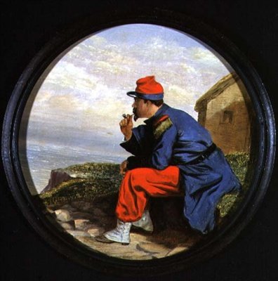 Retrato de um Soldado Francês de R.W. Davids