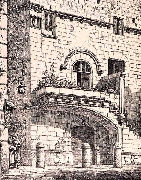 Casa de Santa Rosa, Viterbo, Itália, de 