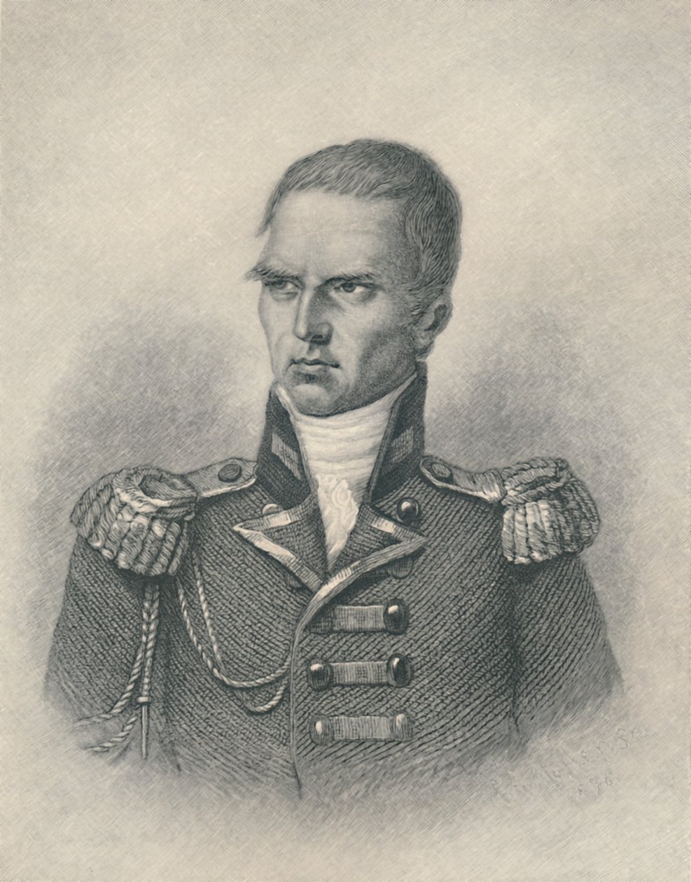 Sir Hudson Lowe, c1815, 1896 de R. A. Muller