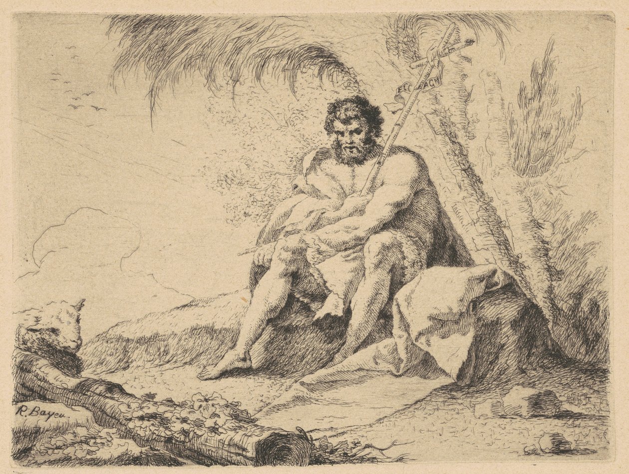 João Batista e o Cordeiro de R. Bayeu