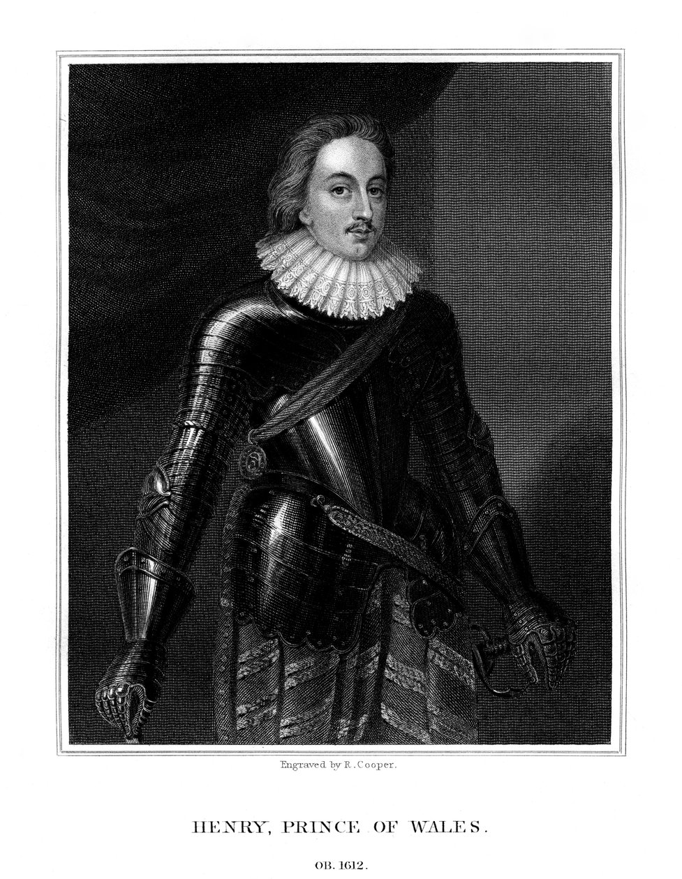 Henry Frederick Stuart, Príncipe de Gales, 1825. de R. Cooper