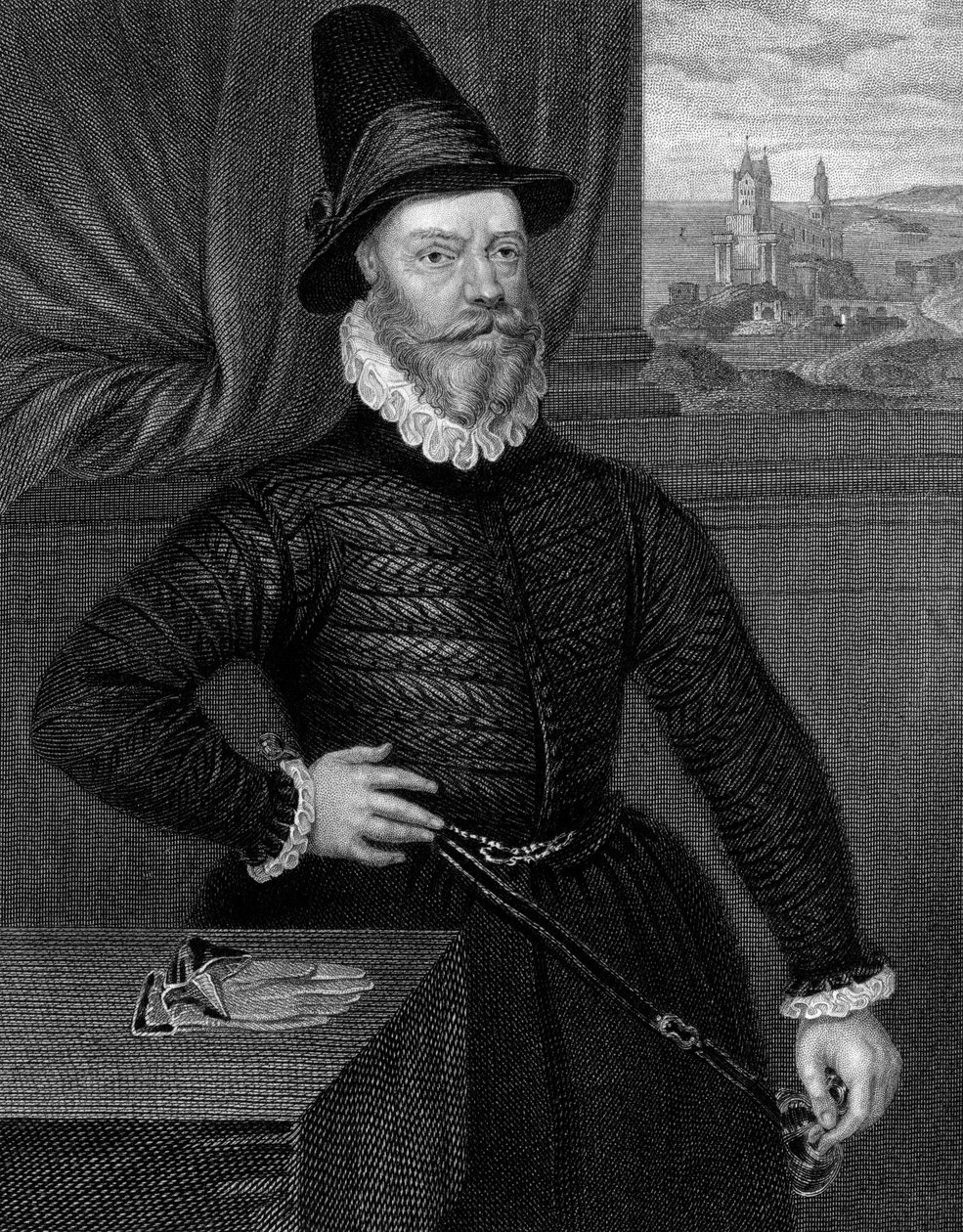 James Douglas, 4º Conde de Morton c1525-1581, 1824. de R. Cooper