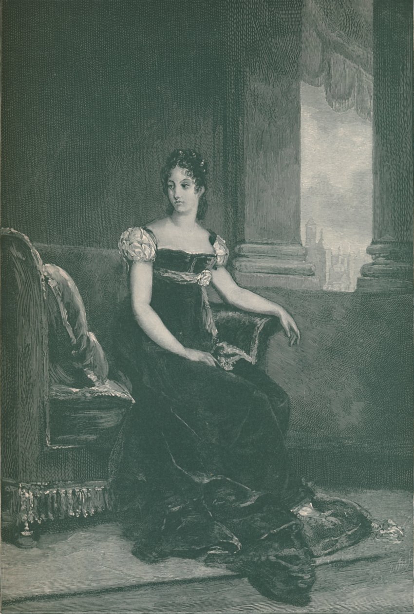 Eugénie Bernardine-Desireé Clary - Senhora Bernadotte, rainha da Suécia, 1811, 1896. de R. G. Tietze
