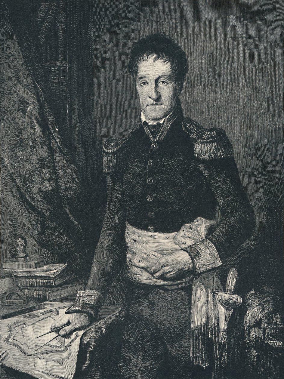 Lazare-Nicolas-Marguerite Carnot, c1800-1823, 1896 de R. G. Tietze