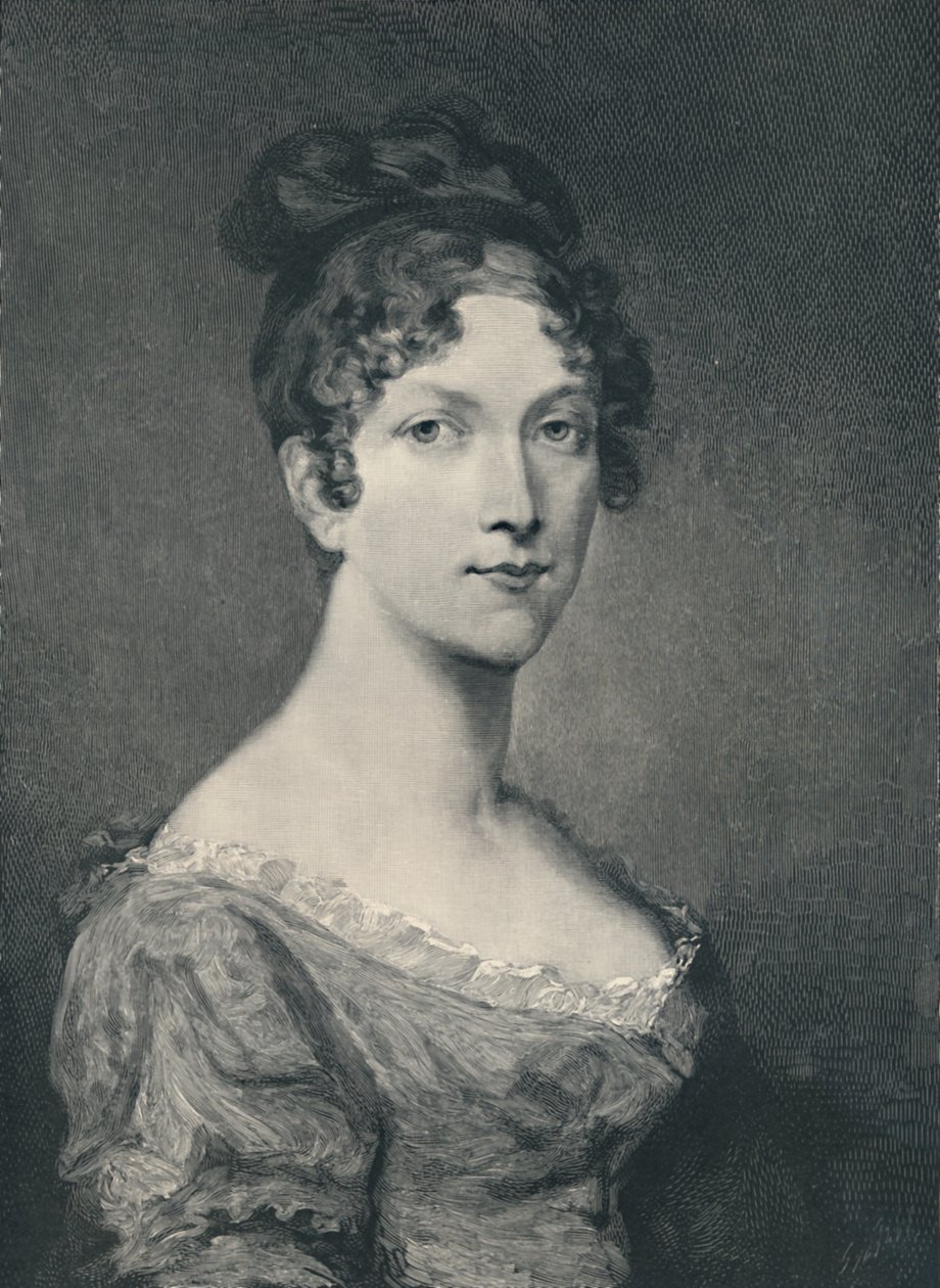 Marie-Anne-Elisa Bonaparte, c final do século XIX, 1896 de R. G. Tietze