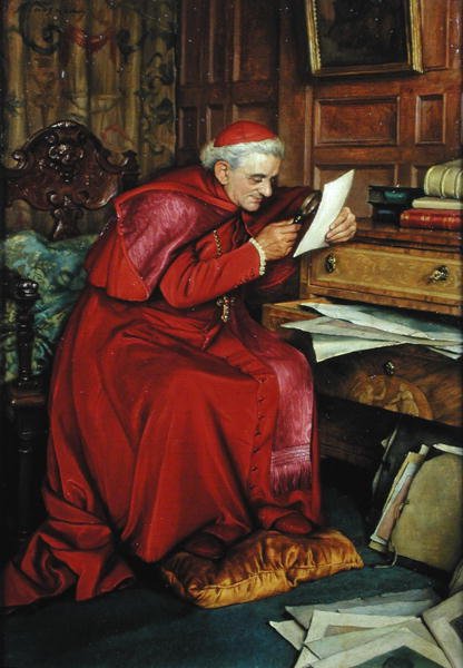 Close Scrutiny (óleo no painel) de R. Klausner