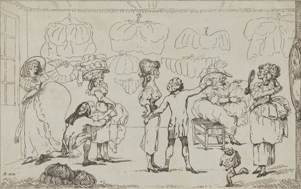 The Bum Shop, 11 de Julho de 1785. de R. Rushworth.