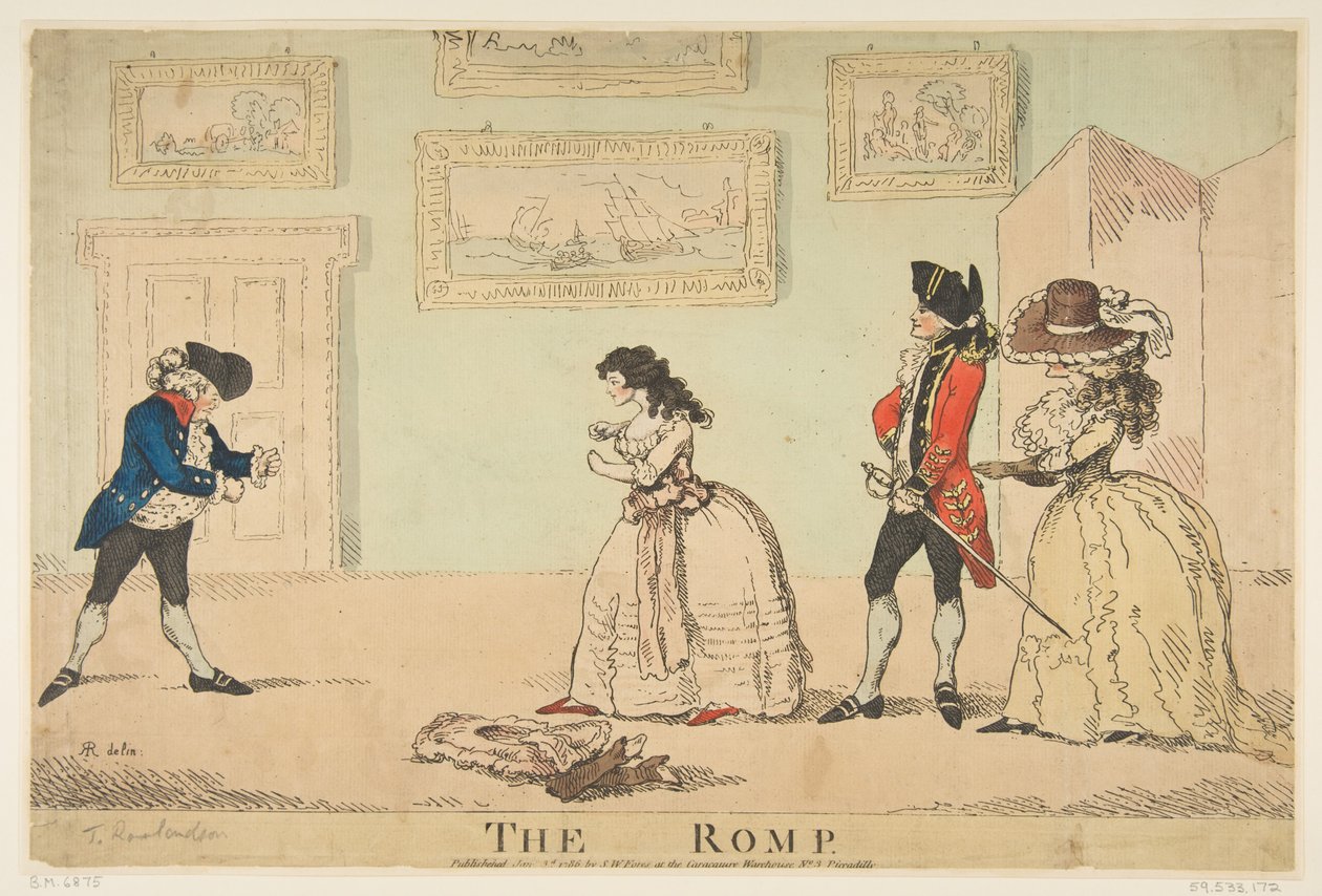 The Romp, 3 de janeiro de 1786. de R Rushworth