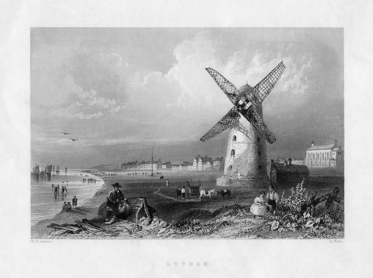 Lytham, Lancashire, século XIX. de R. Wallis