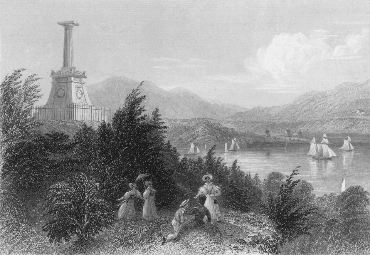 O túmulo de Kosciusko, 1837. de R. Young
