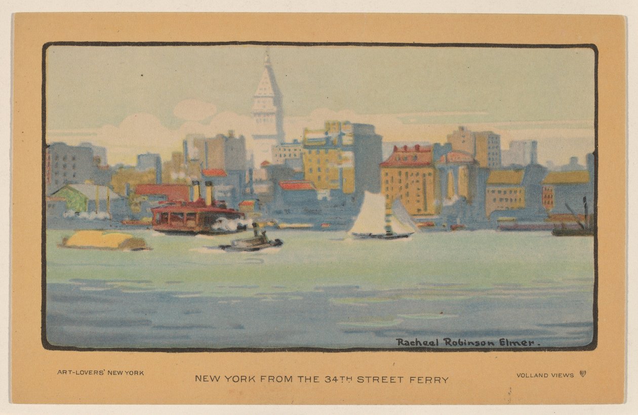 Nova York da 34th Street Ferry de Rachael Robinson Elmer