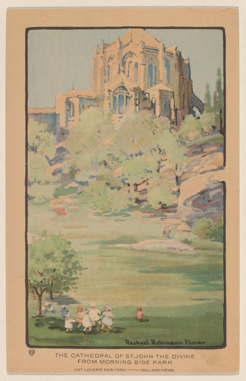 A Catedral de São João, o Divino de Morningside Park de Rachael Robinson Elmer