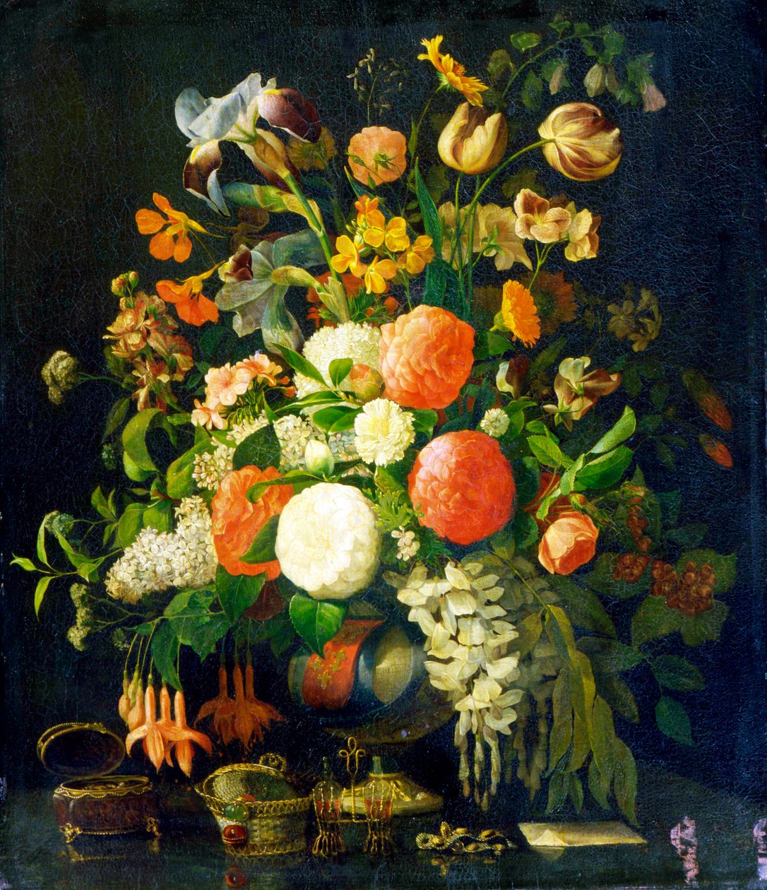 Flores, século XVIII de Rachel Ruysch