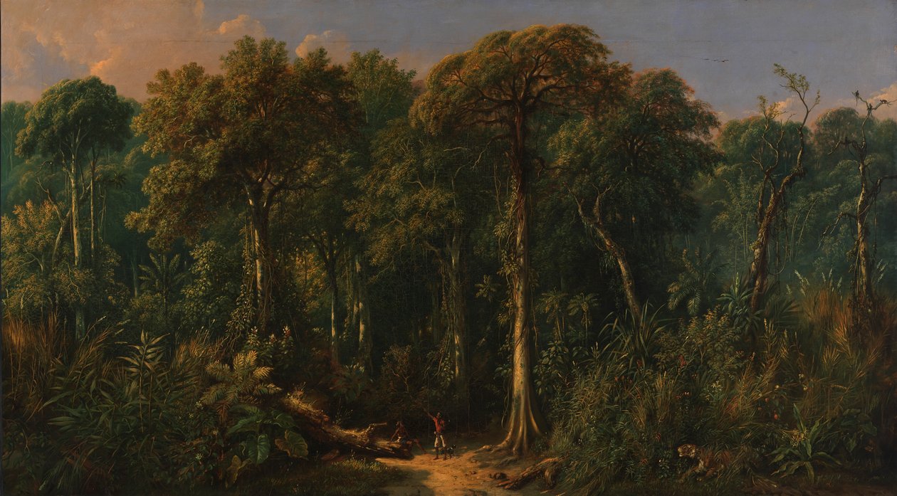 Selva Javanesa, c. 1860. de Raden Saleh