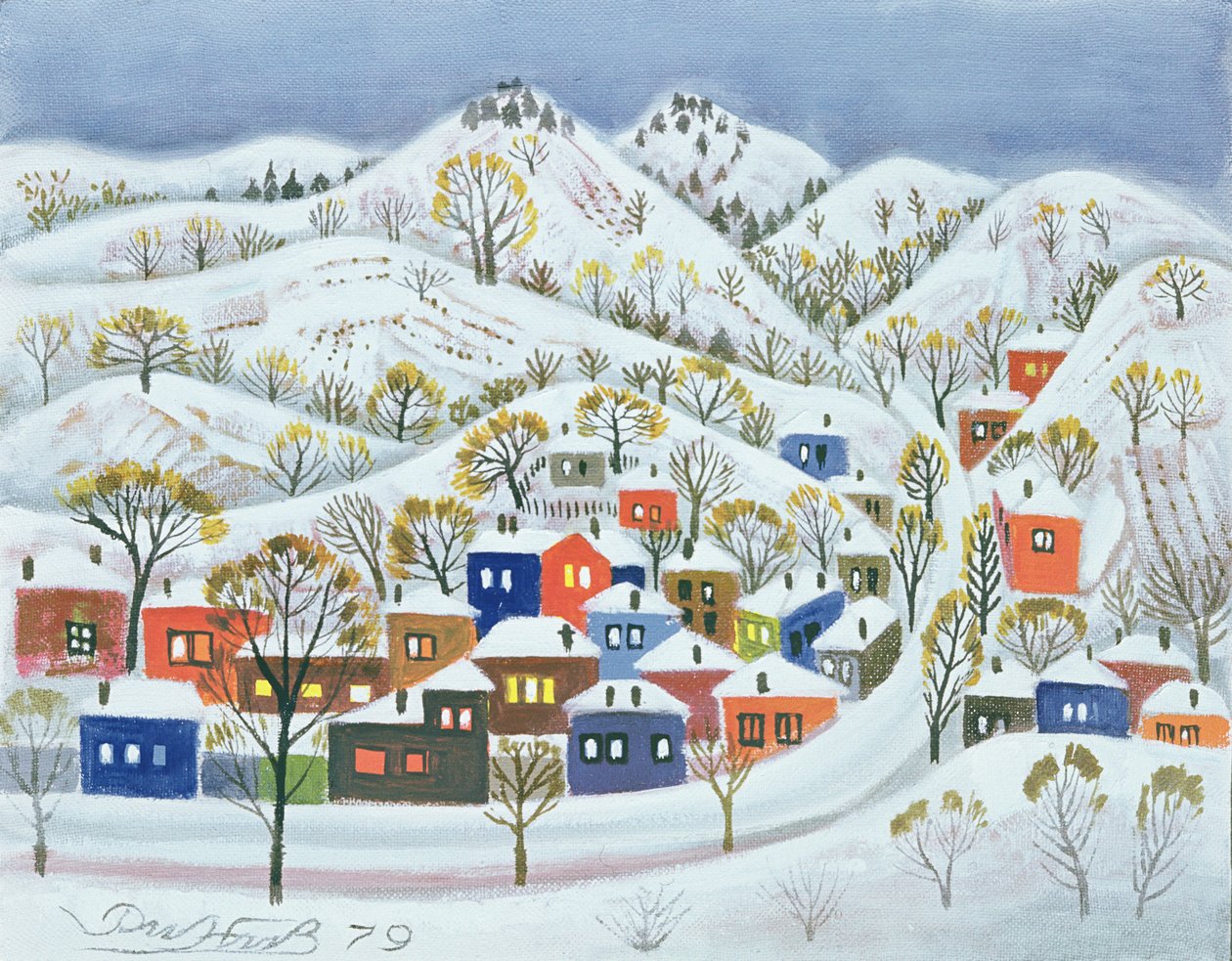 Inverno de 1979 de Radi Nedelchev