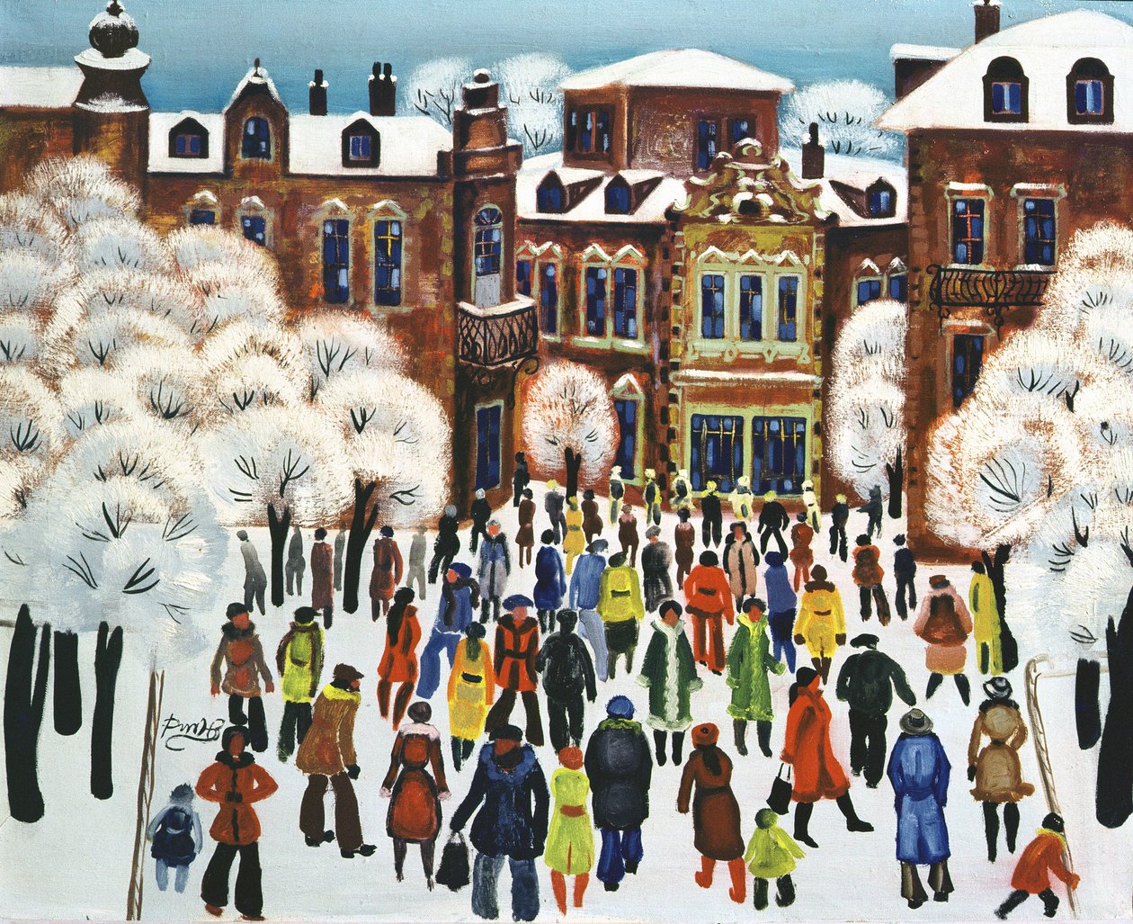 Dia de Inverno na Cidade, 1975 de Radi Nedelchev