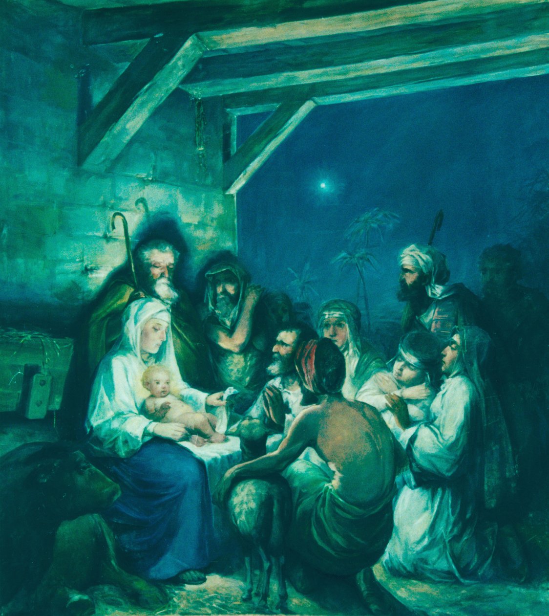 Decoração de igreja por Macastre de Rafael Berenguer