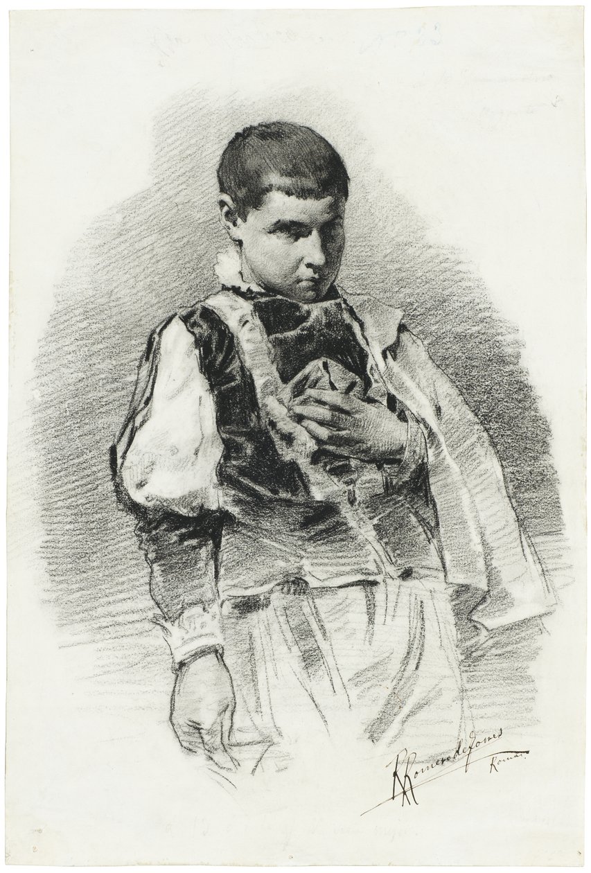 Página do século XVI veneziana de Rafael Romero de Torres