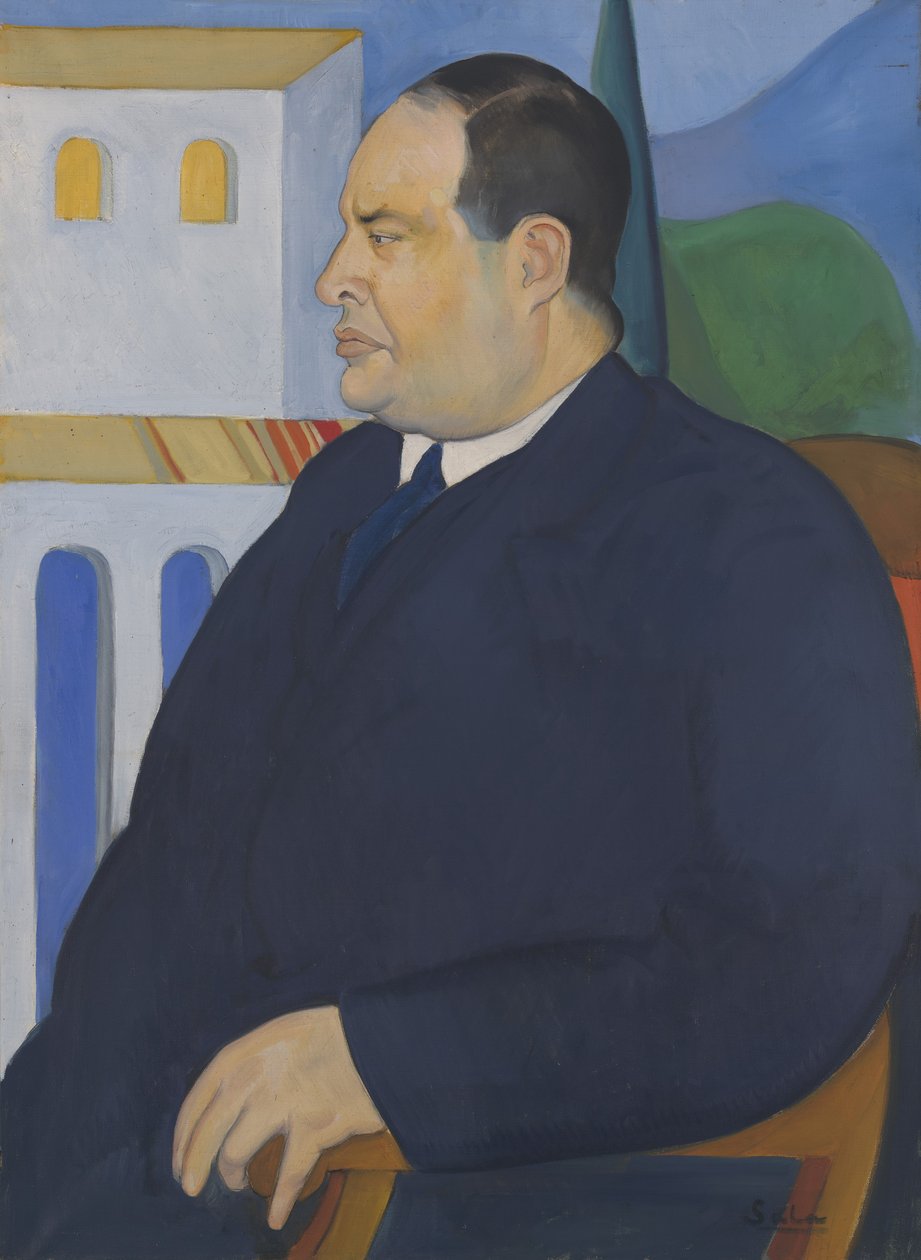Retrato de Joseph Stella, 1921 de Rafael Sala