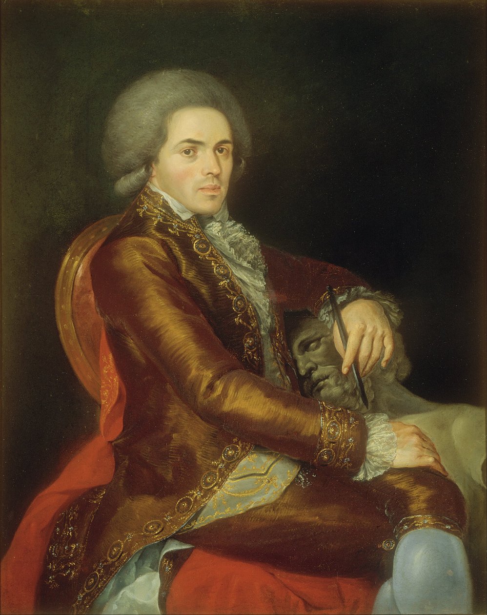 Retrato de Manuel Tolsá de Rafael Ximeno y Planes