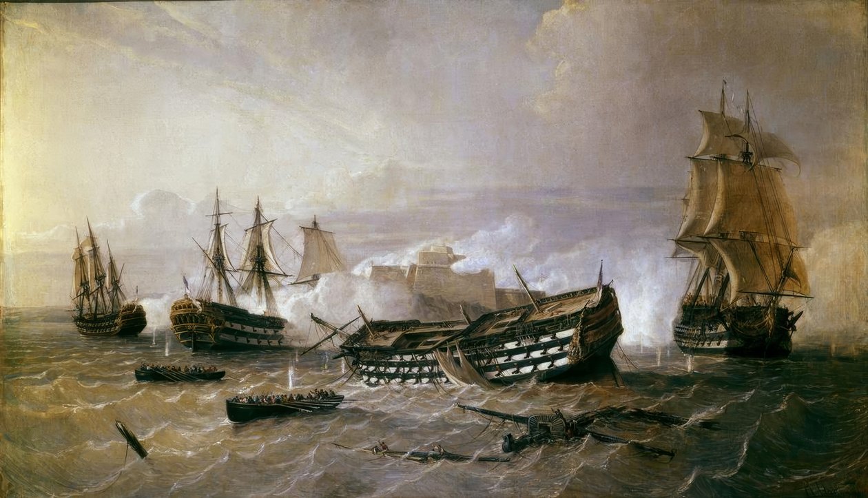 Defesa do Promontório de Havana em 1762 de Rafael Monleon y Torres