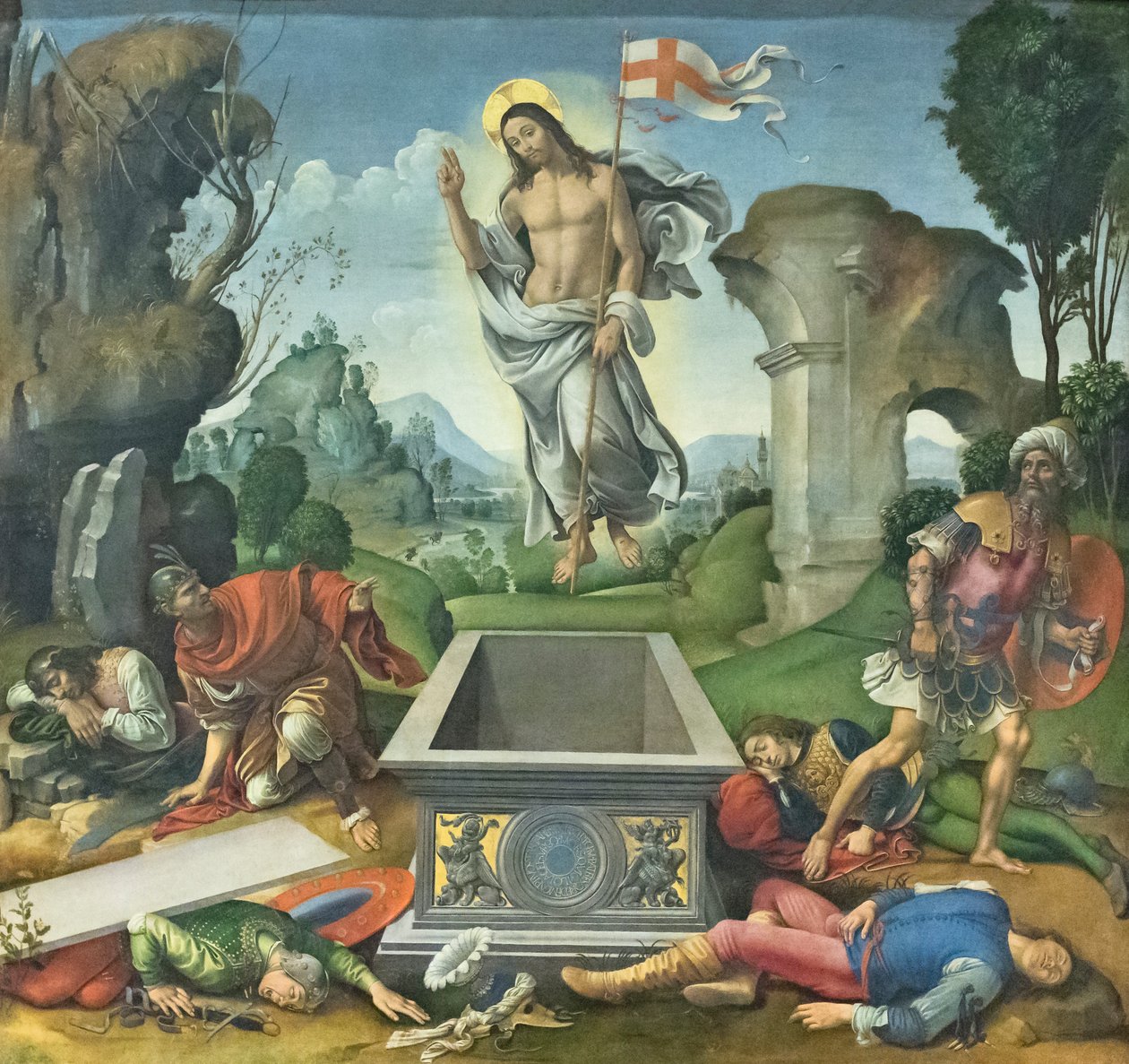 A Ressurreição de Cristo de Raffaellino del Garbo