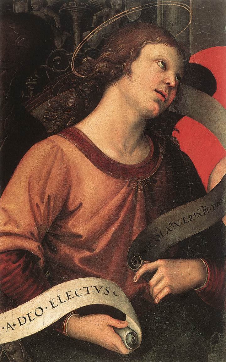 Anjo de Raffaello Sanzio Raphael