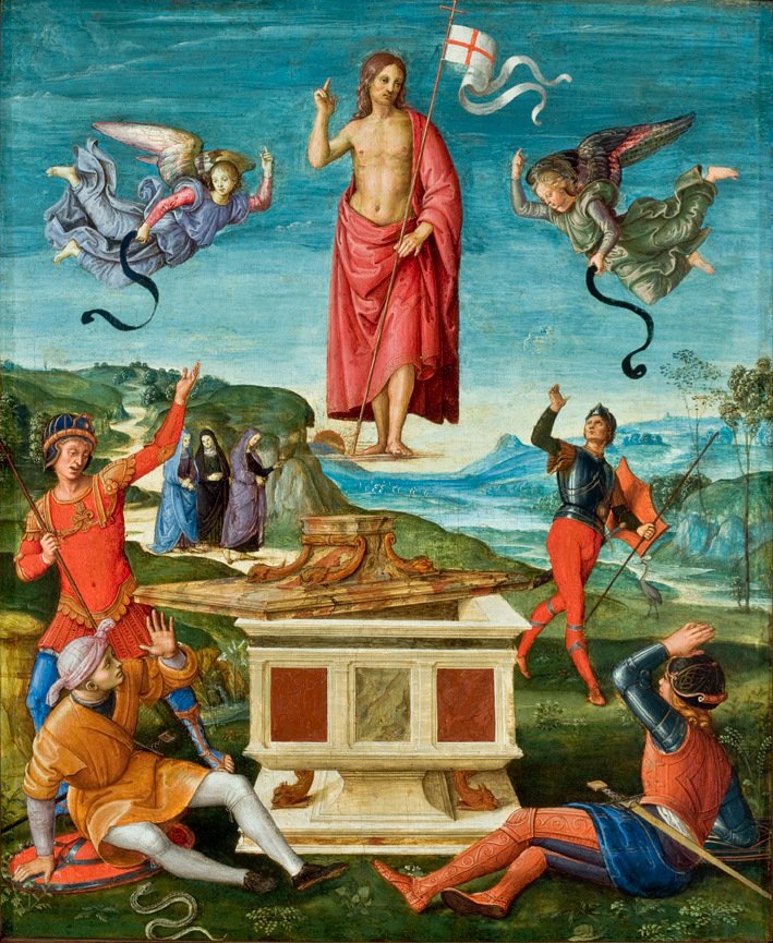 Ressurreição de Cristo de Raffaello Sanzio Raphael