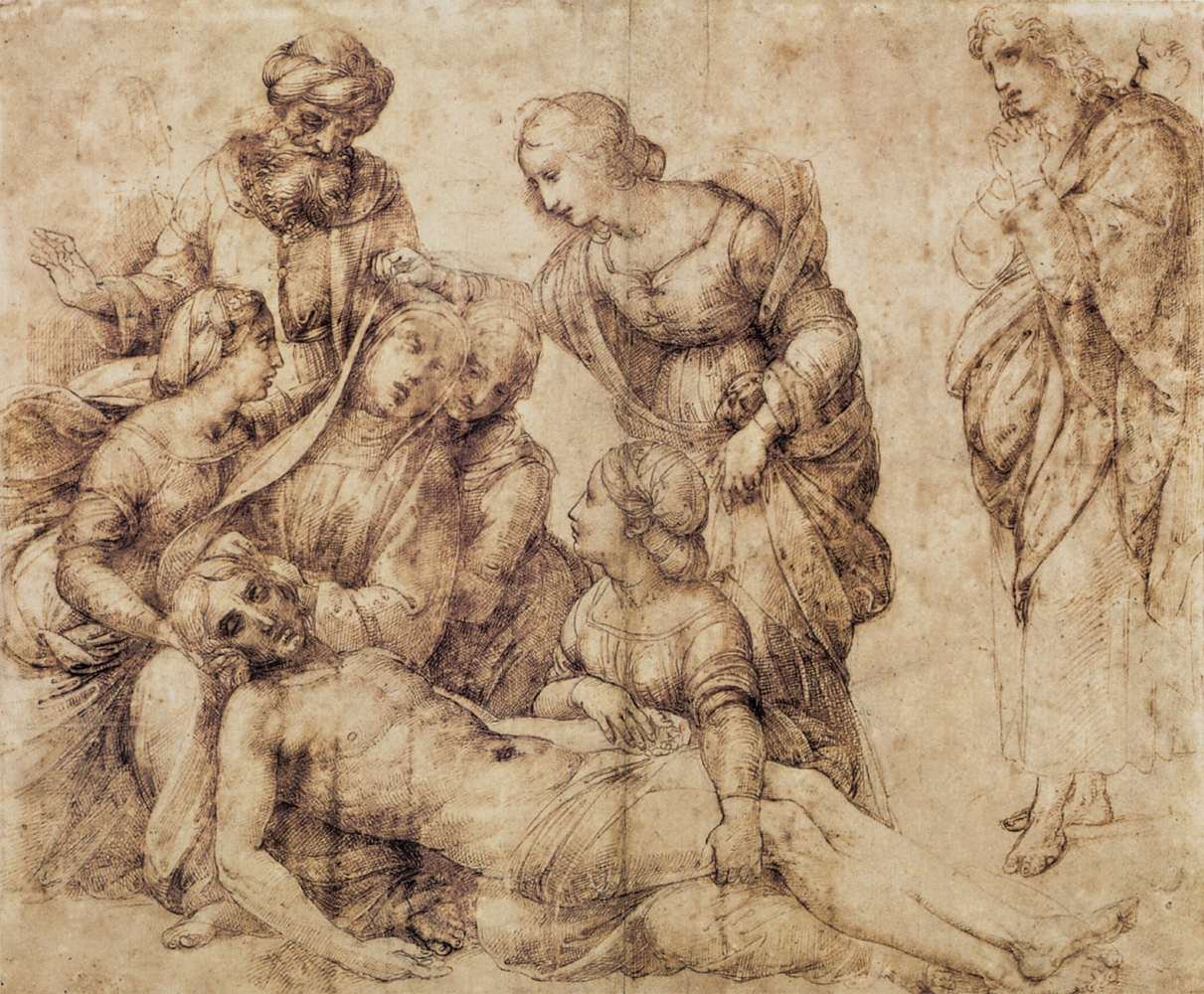 Lamentação de Raffaello Sanzio Raphael