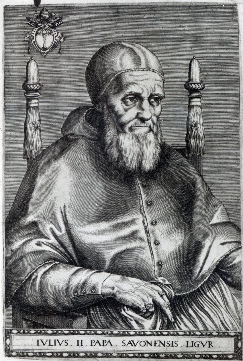 Papa Júlio II de Raffaello Sanzio Raphael