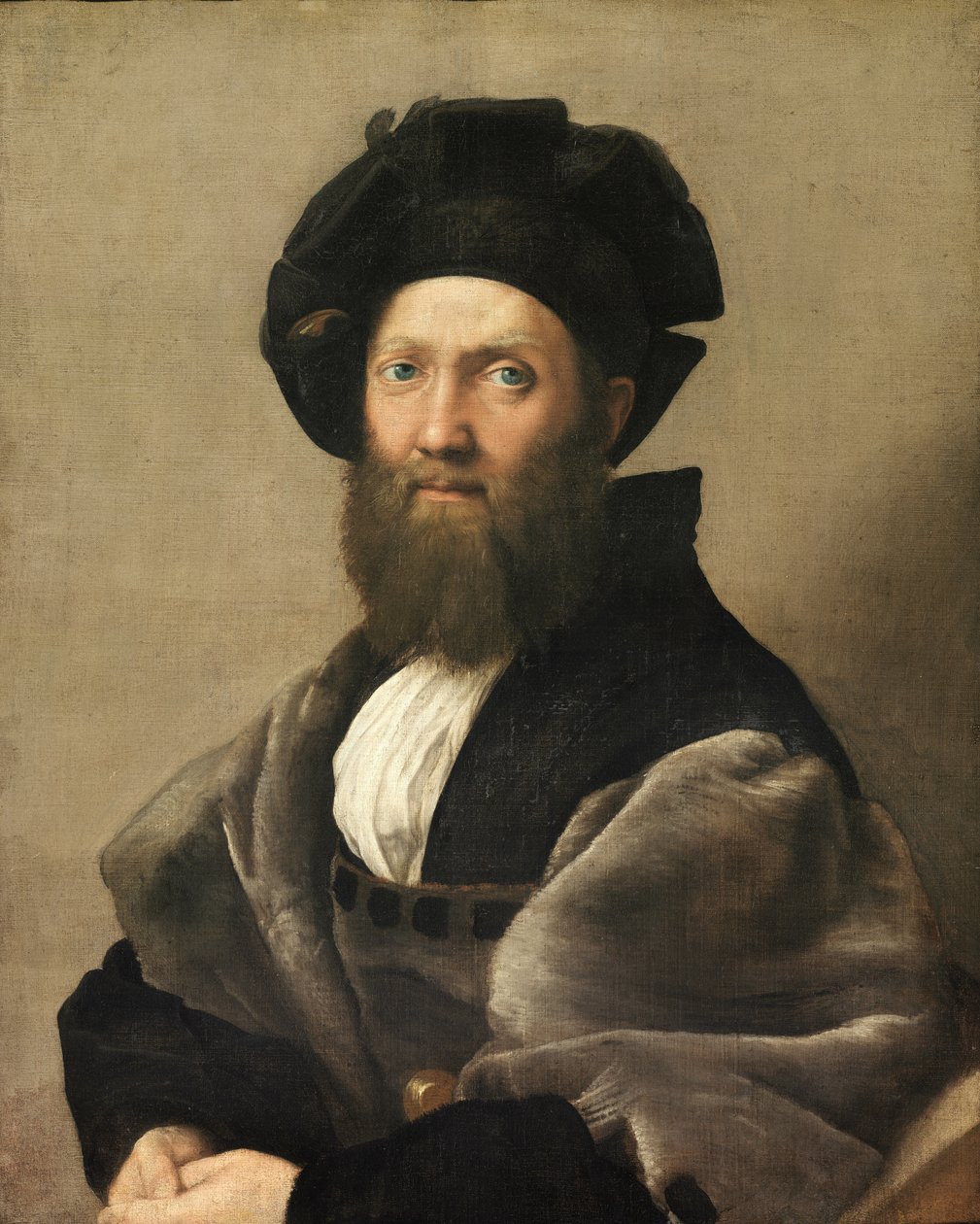 Retrato de Baldassare Castiglione de Raffaello Sanzio Raphael