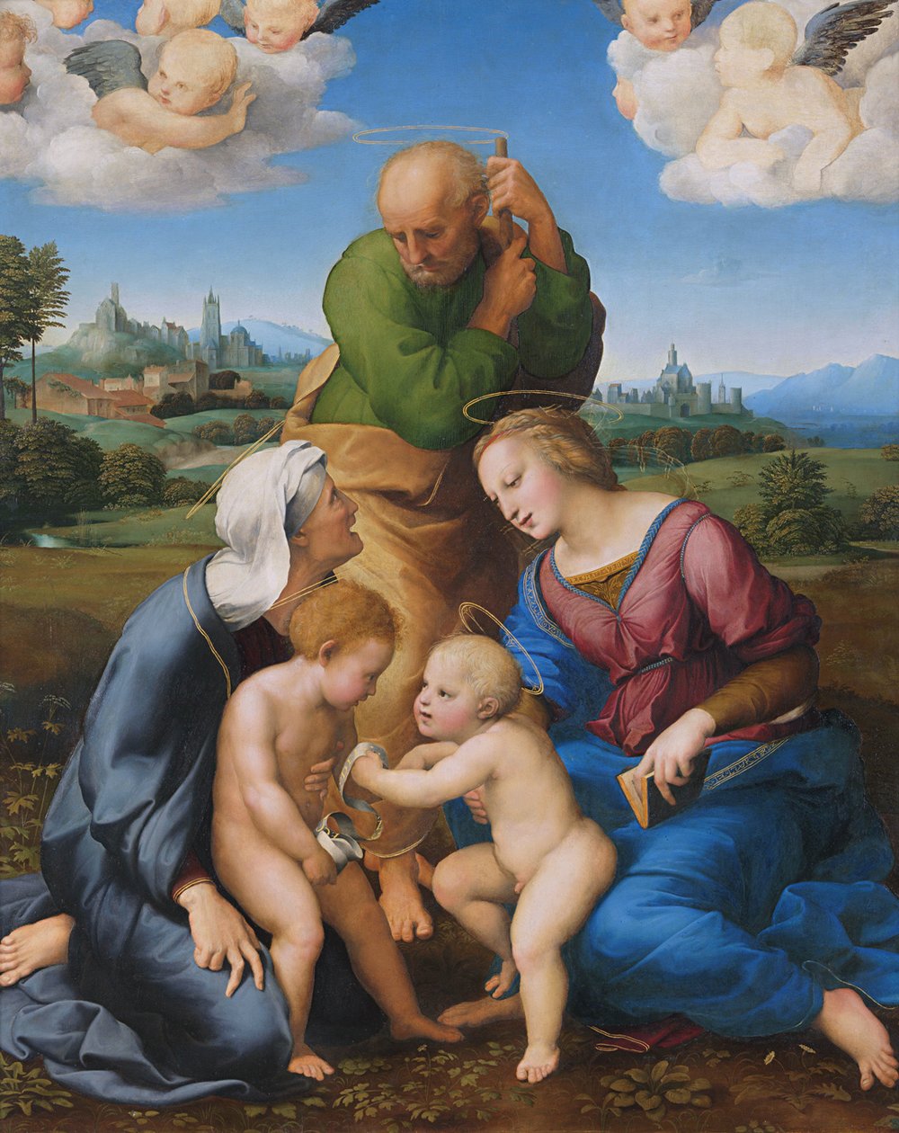 Sagrada Família Canigiani de Raffaello Sanzio Raphael