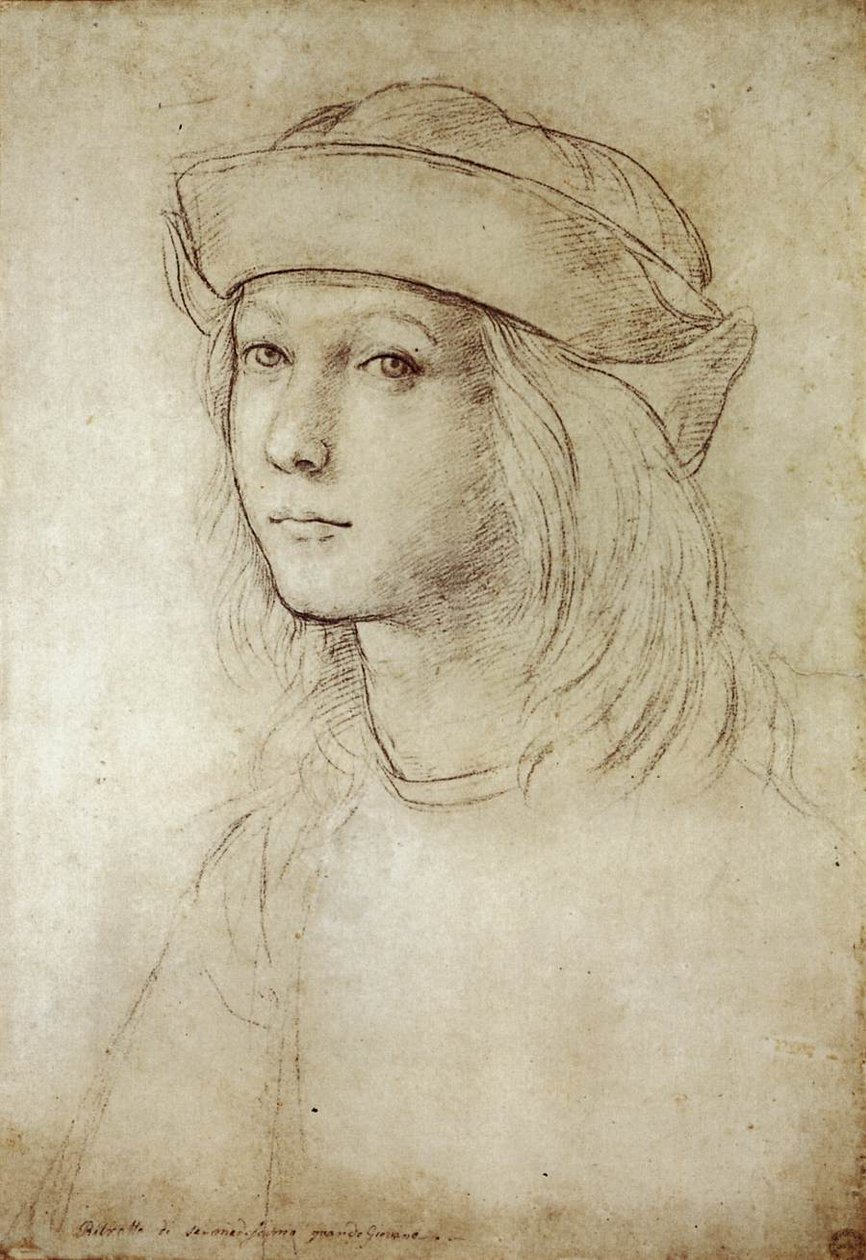 Auto-retrato de Raffaello Sanzio Raphael