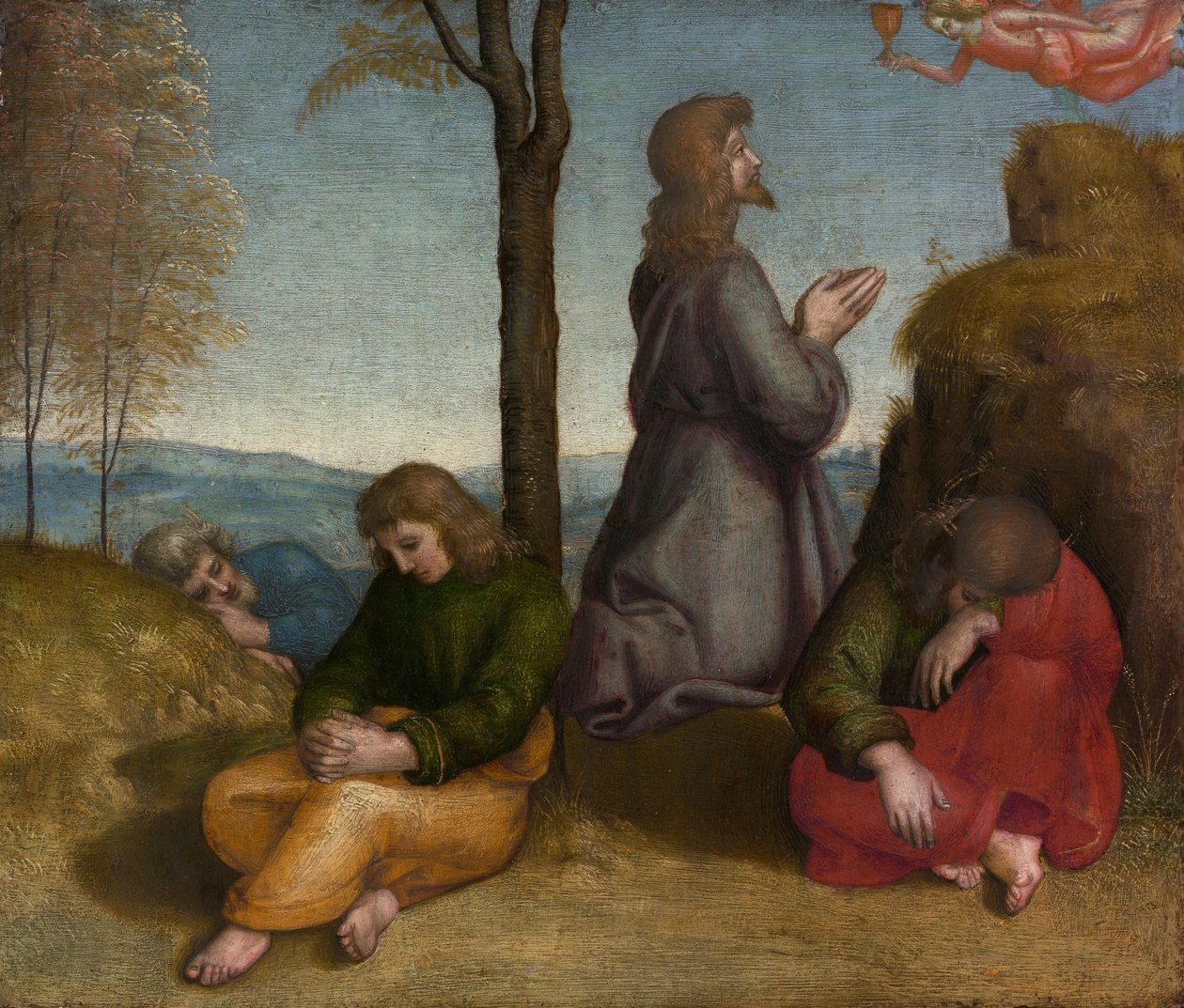 A agonia no jardim de Raffaello Sanzio Raphael