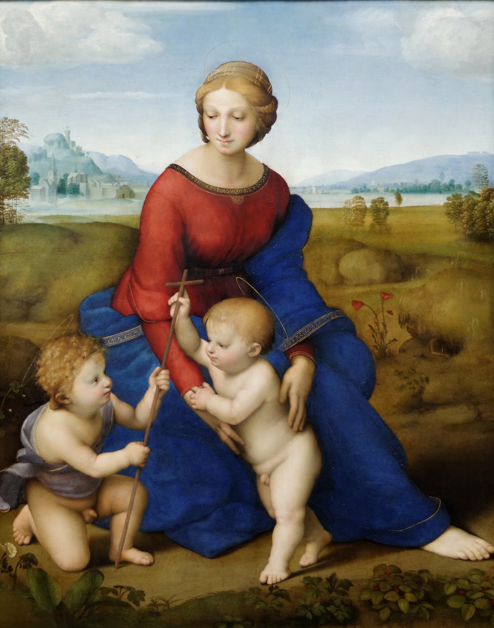 A madonna do prado de Raffaello Sanzio Raphael
