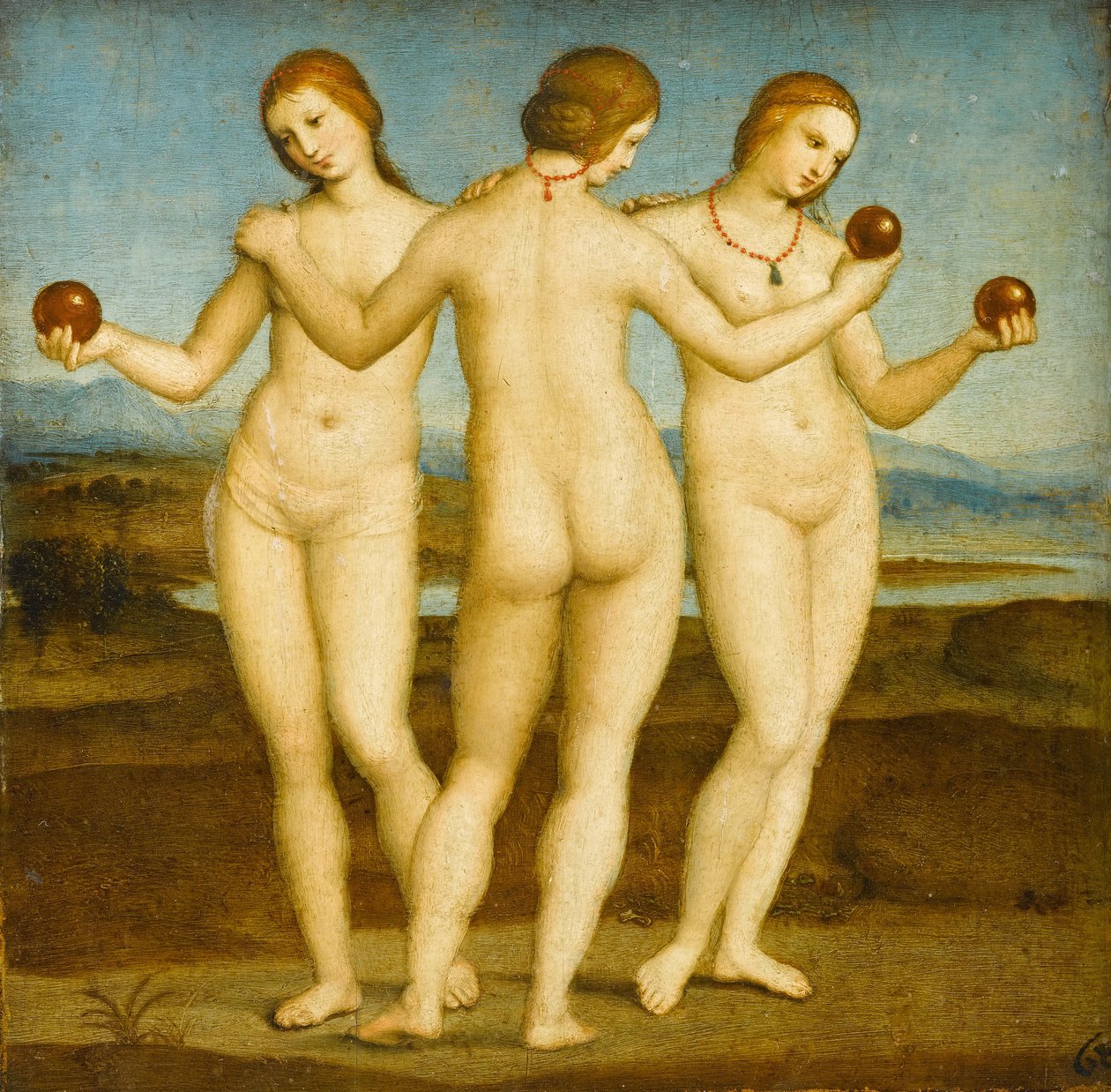 As Três Graças de Raffaello Sanzio Raphael