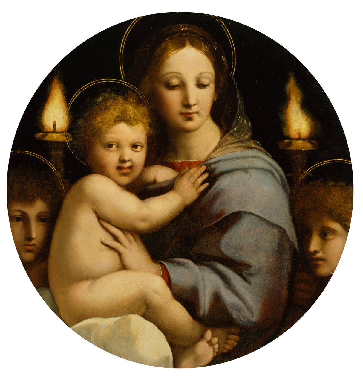 Madonna do candelabro de Raffaello Sanzio Raphael