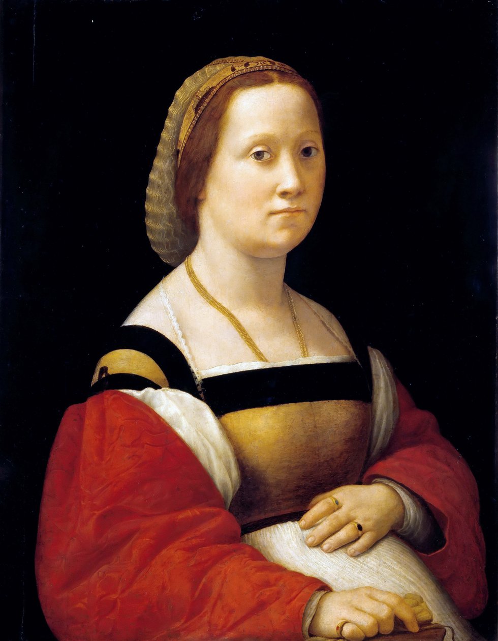 A mulher grávida, 1505-1506. de Raffaello Sanzio Raphael