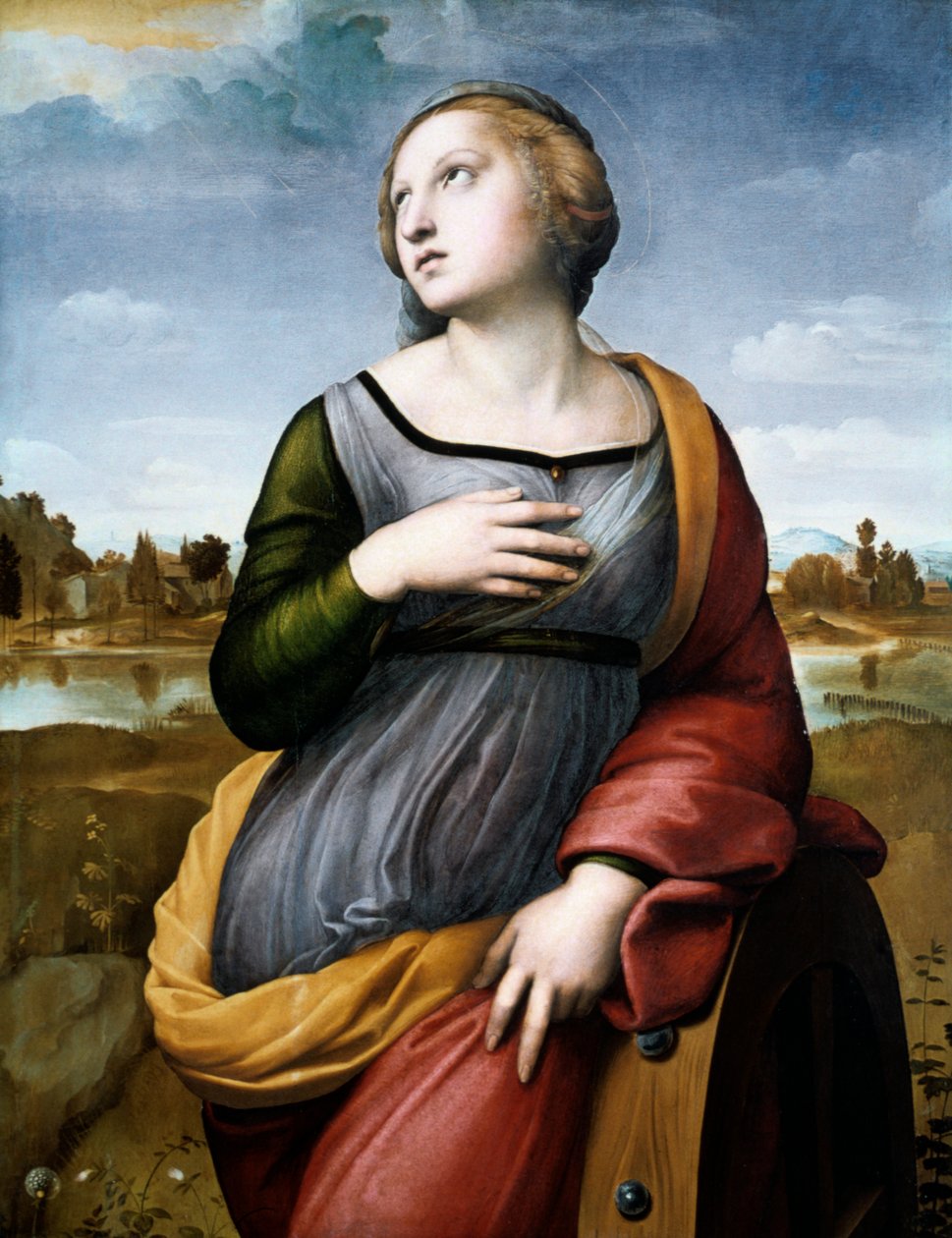 Santa Catarina de Alexandria, c1507 de Raffaello Sanzio Raphael