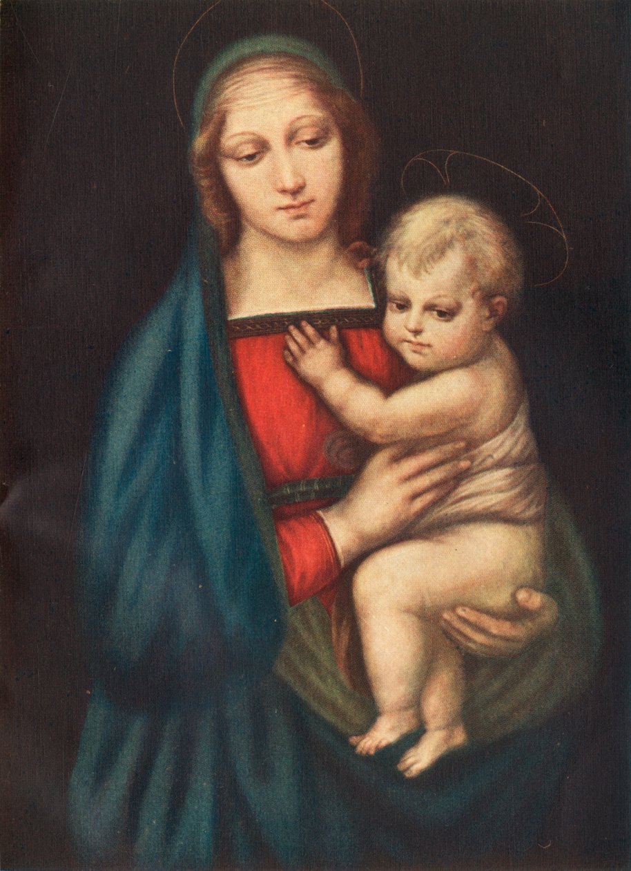 A Madonna Del Gran Duca, 1505, c1912 de Raffaello Sanzio Raphael