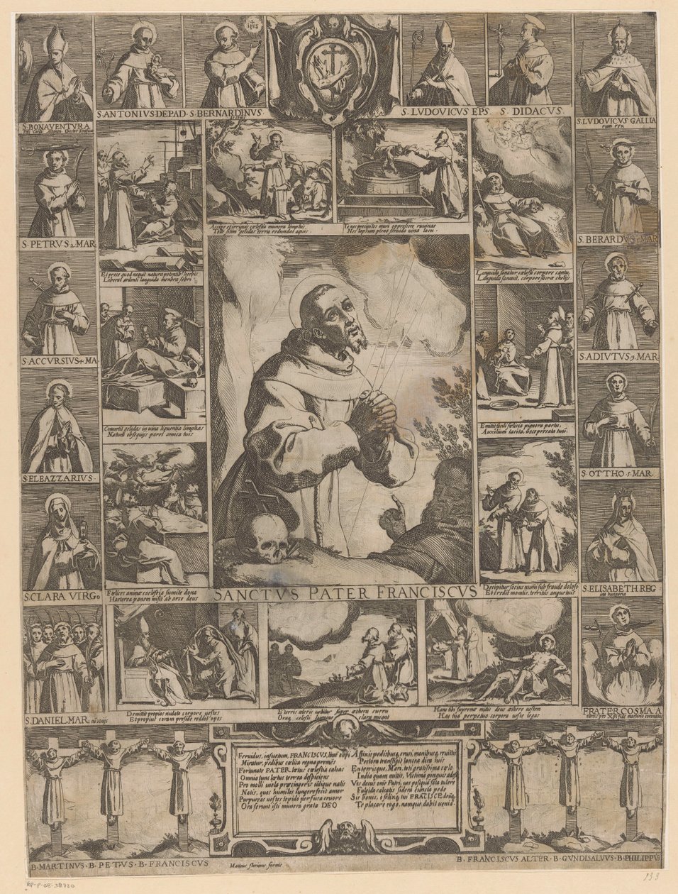 Vida de São Francisco de Assis de Raffaello Schiaminossi (possibly)