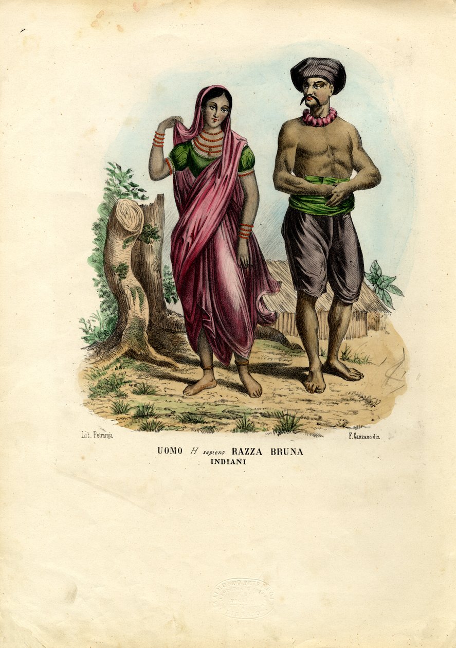 Povo Indiano, 1863-79 de Raimundo Petraroja