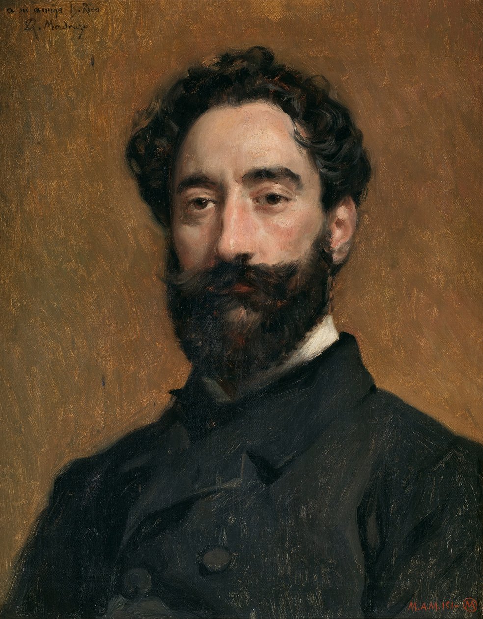 O gravador Bernardo Rico de Raimundo de Madrazo y Garreta